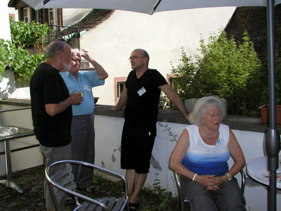 Roger, Werner, Gerhard, Liselotte